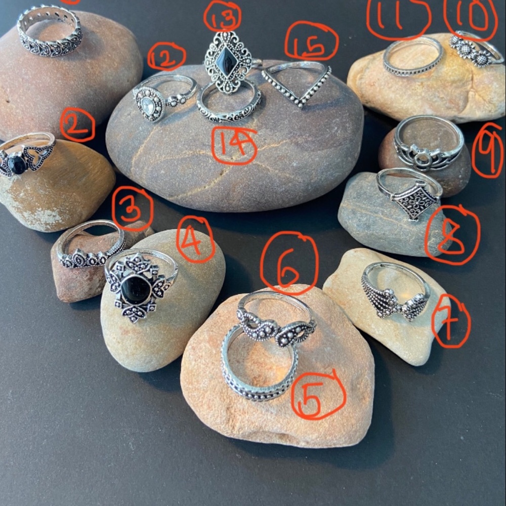 Combine  These Rings For A Special Look - NWOT.